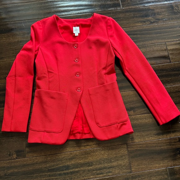 Maeve Scoopneck Cutaway Blazer - Picture 4 of 7